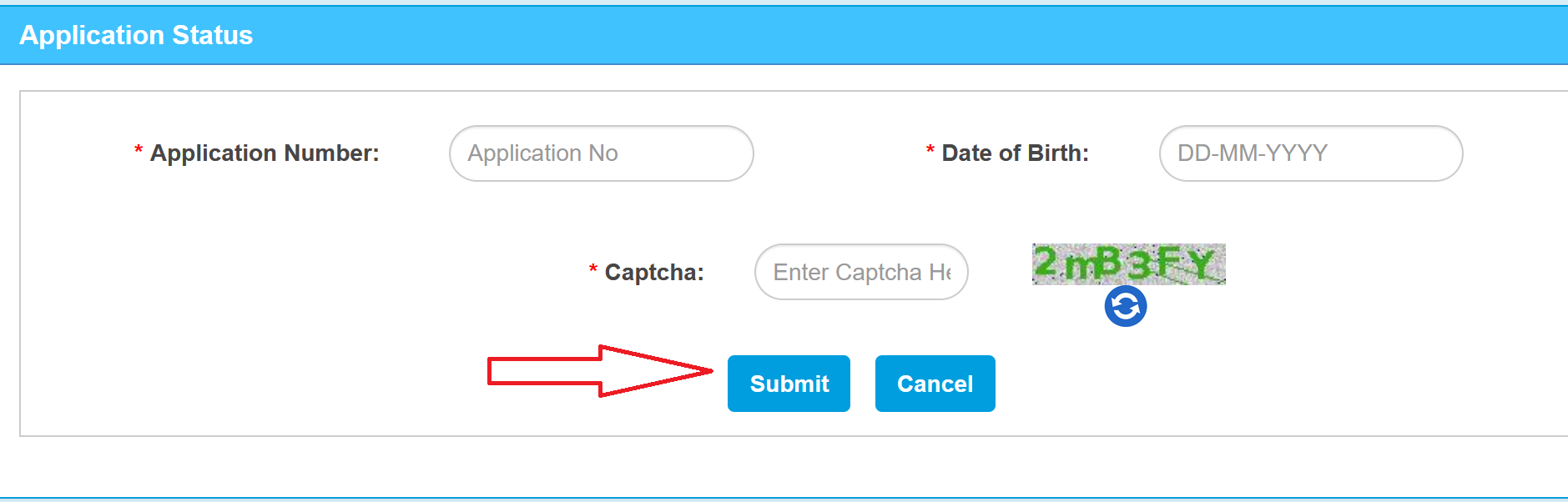 Check DL Application status